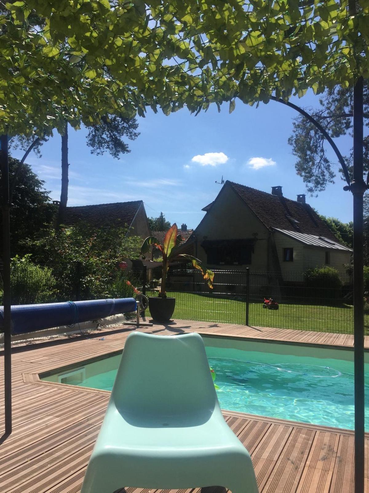 Vila Le Refuge De Valprofonde Villeneuve-sur-Yonne Exteriér fotografie